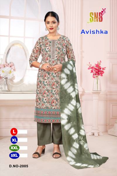 AVISHKA VOL 2 BY SNB DESIGNER COTTON SALWAR SUIT WHOLESALER IN INDIA